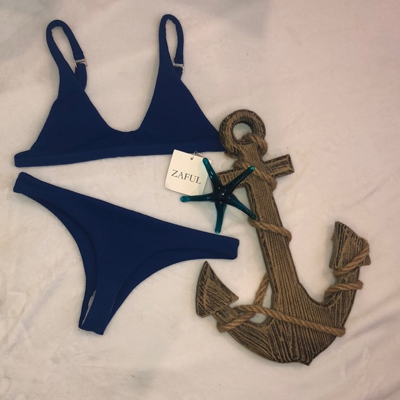 NWT Zaful Sapphire Bikini - Picture 4 of 5